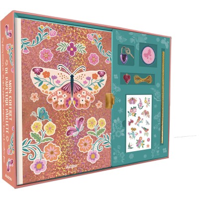 Mon coffret de papeterie pailleté - Activités et loisirs créatifs - Auzou