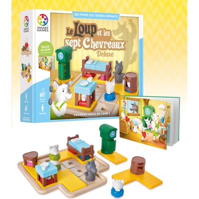 Le Loup et les Sept Chevreaux Deluxe - Casse-Tête - Smart Games