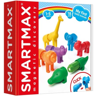 First-safari-animals - 6 animaux à assembler pour compléter vos . - Smartmax