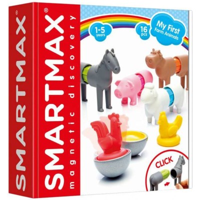 First-farm-animals - 6 animaux à assembler pour compléter vos . - Smartmax