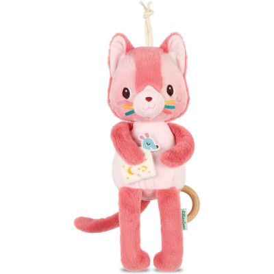Peluche musicale phosphorescente chat - Jeanne - Peluche musicale - Lilliputiens