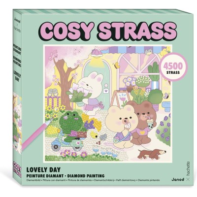 Peinture Diamant Cosy Strass Lovely Day - Janod