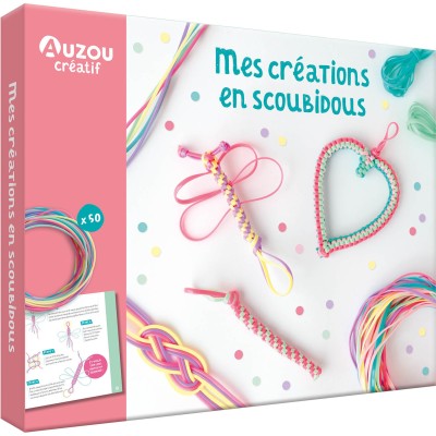 Mes créations en scoubidous - Auzou