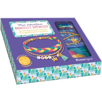 Mon superbe bijou : Mon merveilleux bracelet brésilien - Auzou