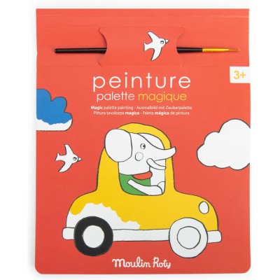 Peinture palette magique - Les Popipop - Moulin Roty