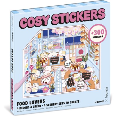 Cosy Stickers : Food Lovers - Janod