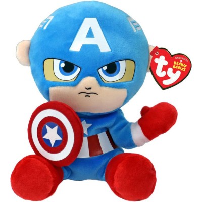 Marvel Soft Small - Captain America - Ty