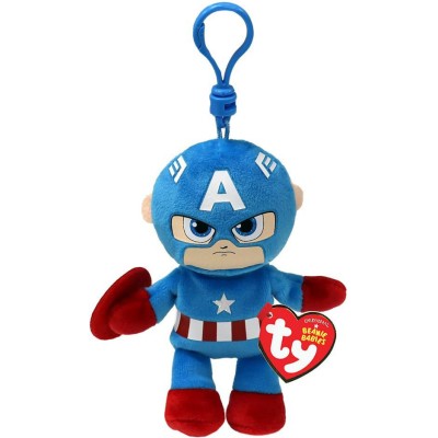 Marvel Soft Clip - Captain America - Ty