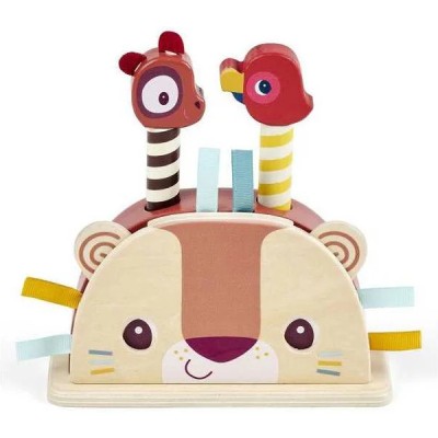 Jouet pop-up en bois Jack le lion - Lilliputiens