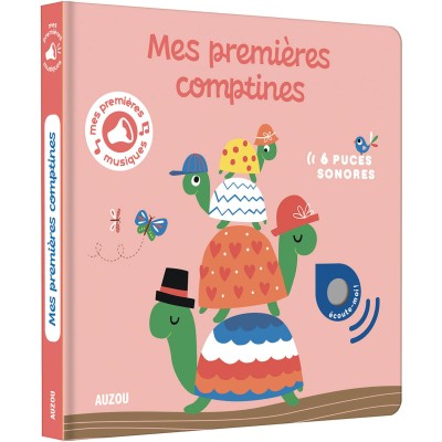 Livre sonore - Mes premières comptines - Auzou