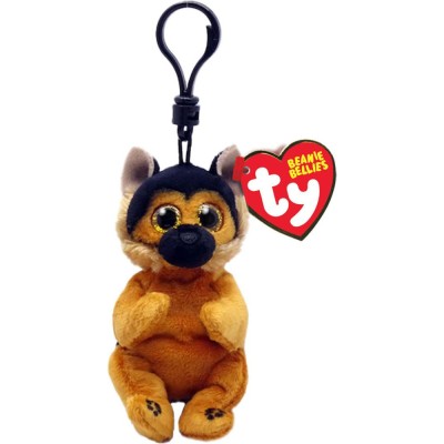 Beanie Bellies Clip - ace le Chien - Ty