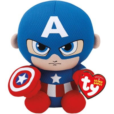 Marvel Beanie Small - Captain America - Ty
