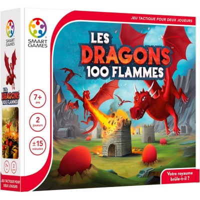 Les Dragons 100 Flammes - Smart Games - Jeux de société - Smartgames