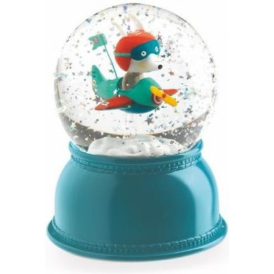 Veilleuse neige - Avion - Little Big Room By Djeco