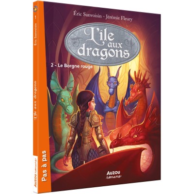 L'île aux dragons - Tome 2 - Le borgne rouge - Philippe Auzou