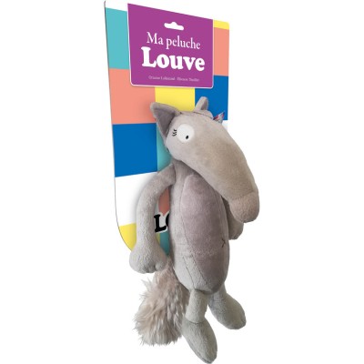 Ma peluche louve nue - Auzou