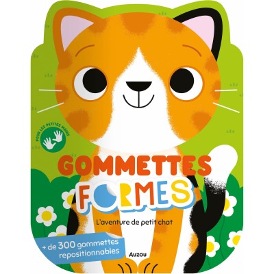 Gommettes formes - L'aventure de petit chat - Auzou