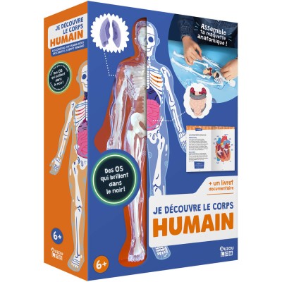 Lab' - Je découvre le corps humain - Activités et loisirs créatifs - Auzou