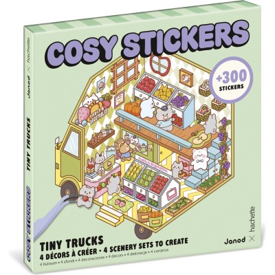 Cosy Stickers : Tiny Trucks - Janod
