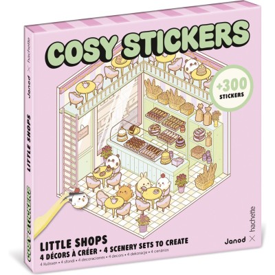 Cosy Stickers : Little Shops - Janod