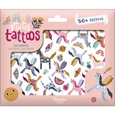 Mes p'tits tattoos licornes - Auzou