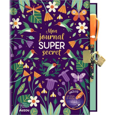 Ma papeterie créative - Mon carnet secret - Encre invisible - Auzou