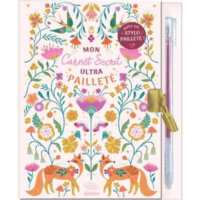 Ma papeterie créative - Mon carnet secret ultrapailleté - Auzou