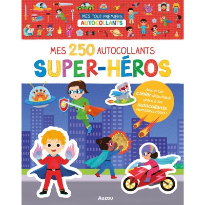 Mes tout premiers autocollants : Super-héros - Auzou