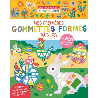 Mes premières gommettes formes Pâques - Auzou