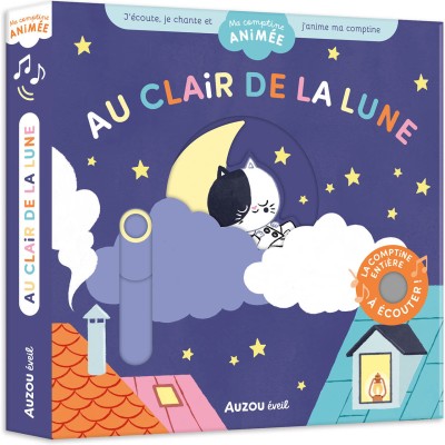 Ma comptine animée - Au clair de la lune - Auzou