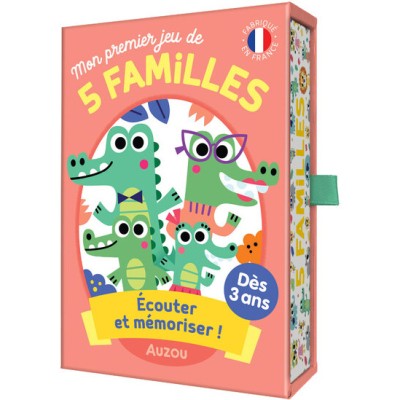Mon premier jeu de 5 Familles - Auzou