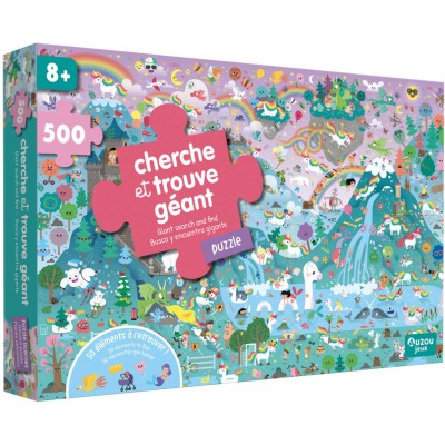 Cherche et trouve géant - Puzzle - Auzou