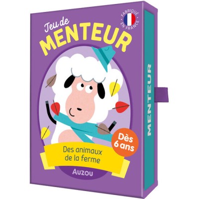 Jeu de menteur des animaux de la ferme - editions - Auzou