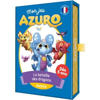 Jeux de cartes - Azuro - La bataille des dragons - Auzou