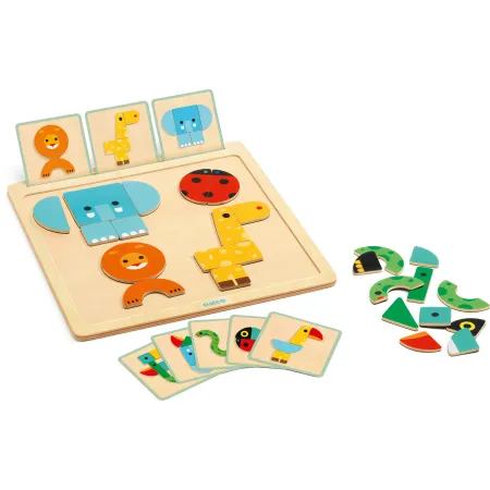 GeoBasic - Jeu magnétique - Djeco