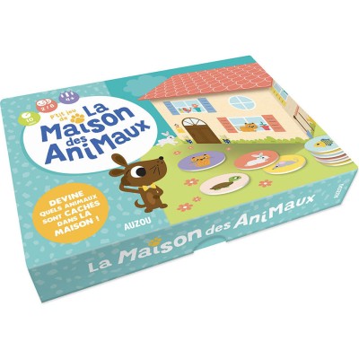 P'tits jeux - P'tit jeu de la maison des animaux - Auzou