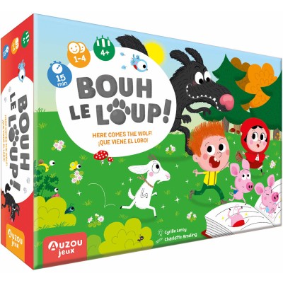 P'tits jeux - P'tits jeux - Bouh le loup ! - Auzou