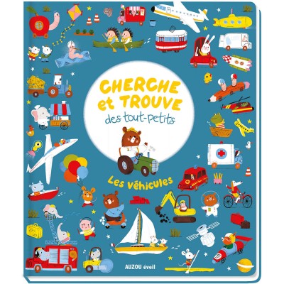 Livre Cherche Et Trouve Des Tout-petits : Les Véhicules - Auzou