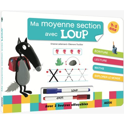 Ma moyenne section avec loup - Auzou