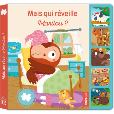 Mes premiers puzzles - Mes premiers puzzles - Mais qui réveille marilou ? - Auzou