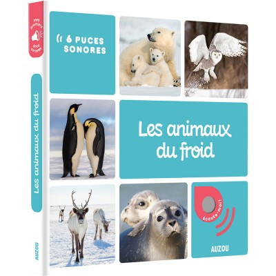 Mes premiers sonores - Les animaux du froid - Auzou