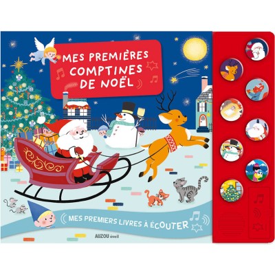 Mes premiers livres à écouter - Mes premières comptines de noel - Auzou