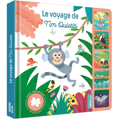 Mes premiers puzzles - Le voyage de tim ouistiti - Auzou