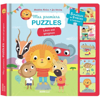 Mes premiers puzzles - Leon est grognon - Auzou