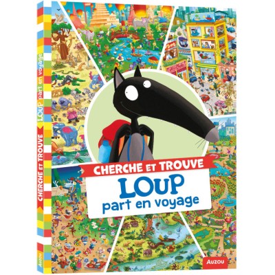 Cherche & trouve loup part en voyage - editions - Auzou