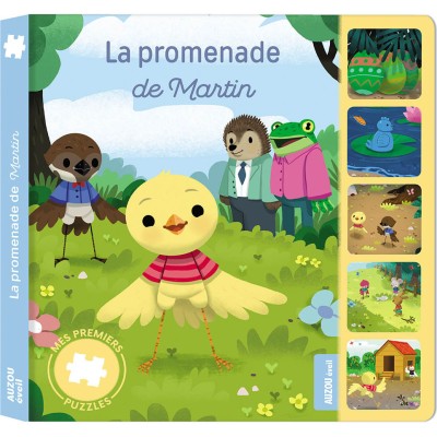Mes premiers puzzles - La promenade de martin - Auzou