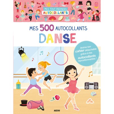 Mes 500 autocollants danse - Auzou