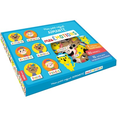 Mon petit coffret aimanté - Mes émotions - Auzou