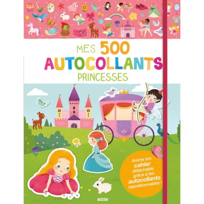 Mes 500 autocollants - Princesses - Auzou