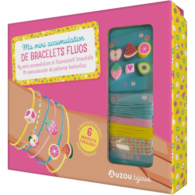 Mon superbe bijou - Ma petite accumulation de bracelets fluos - Auzou